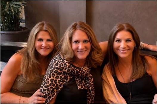 Stefanie Mazzei McGuinness with friends
