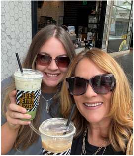 Stephanie Gilpin Guerra with her daughter